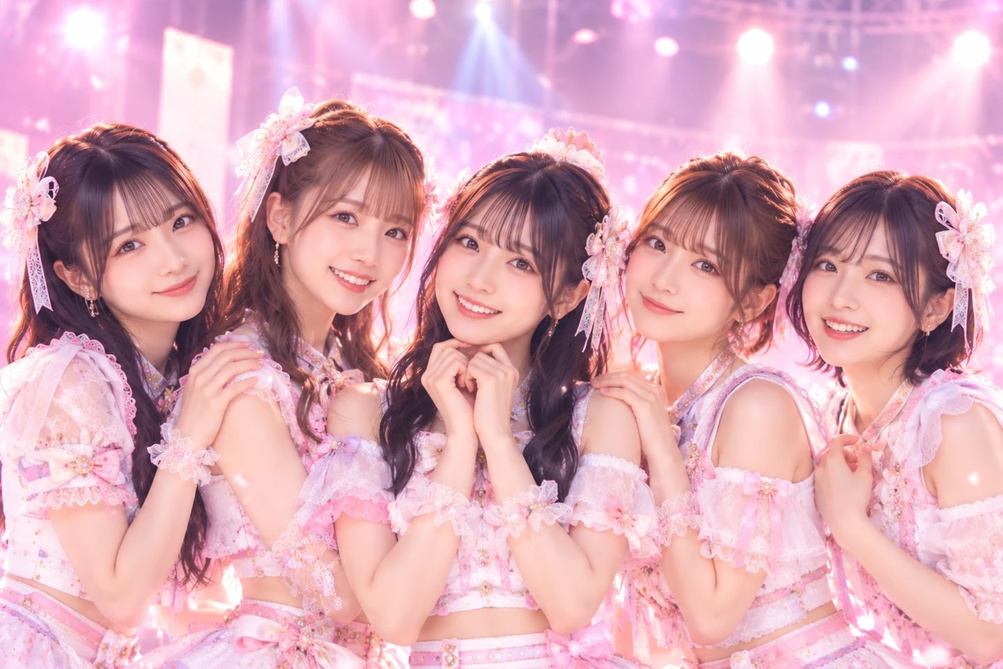 （見本）社会人アイドル メンバー募集のメインビジュアル